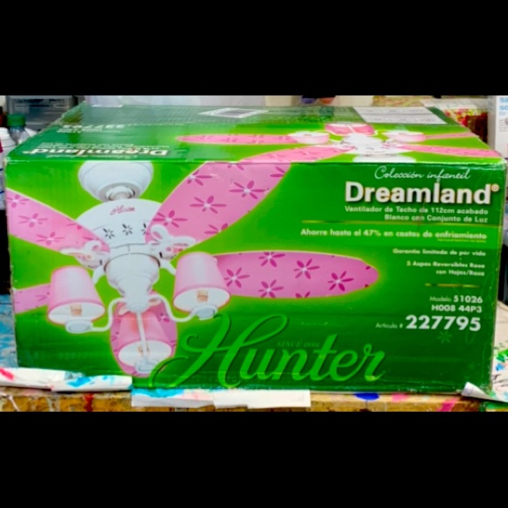 Brand new Hunter ceiling fan